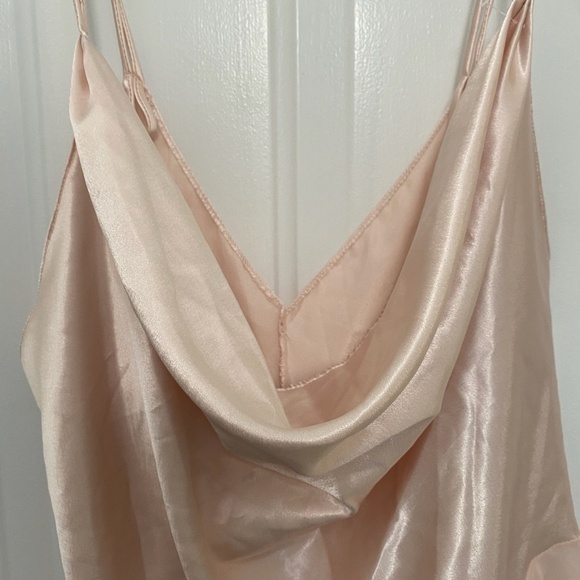 Women's Pink Jezebel Intimate Nightie w/ flounce detail size large balletcore - Picture 2 of 8